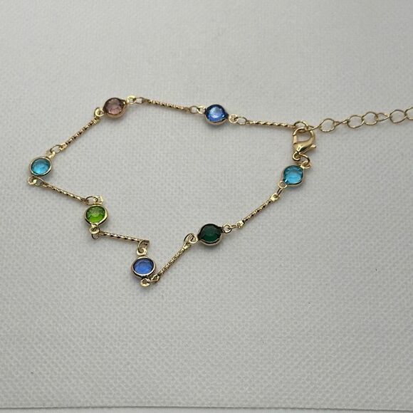 No Brand Jewelry - Brand New!! Bar and stone bracelet, anklet